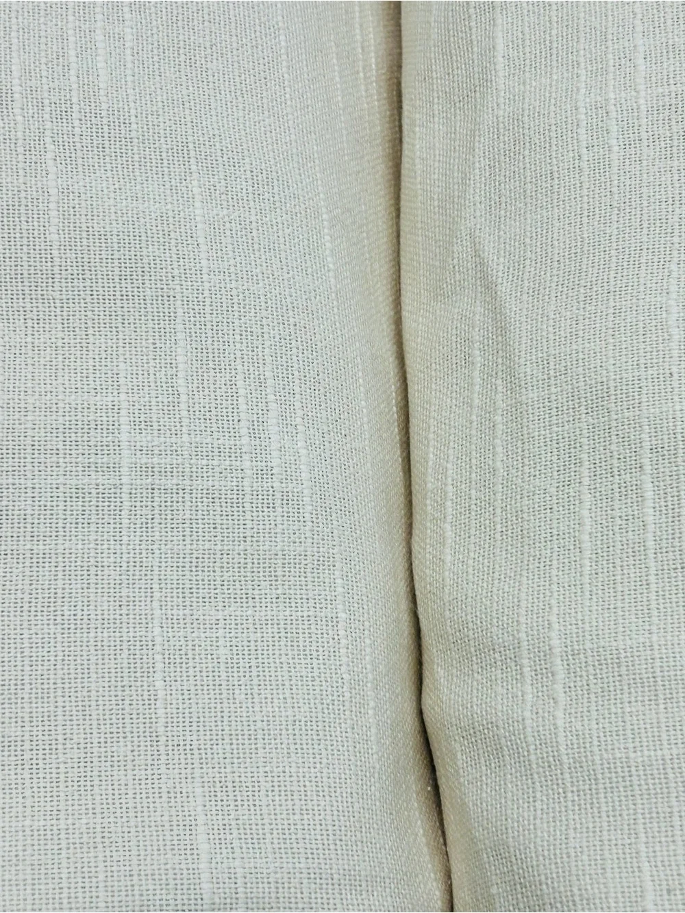 NWOT QUINCE Set Of 2 48x96 Cotton Slub Room Darkening Curtains Natural 1119
